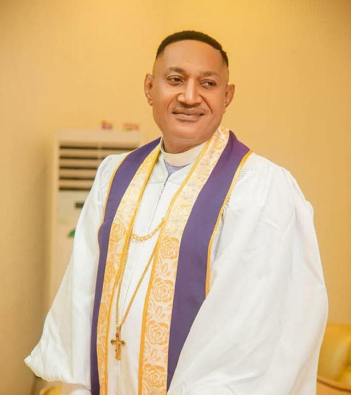 Bishop Dr. Jude Akhere portrait for contact section